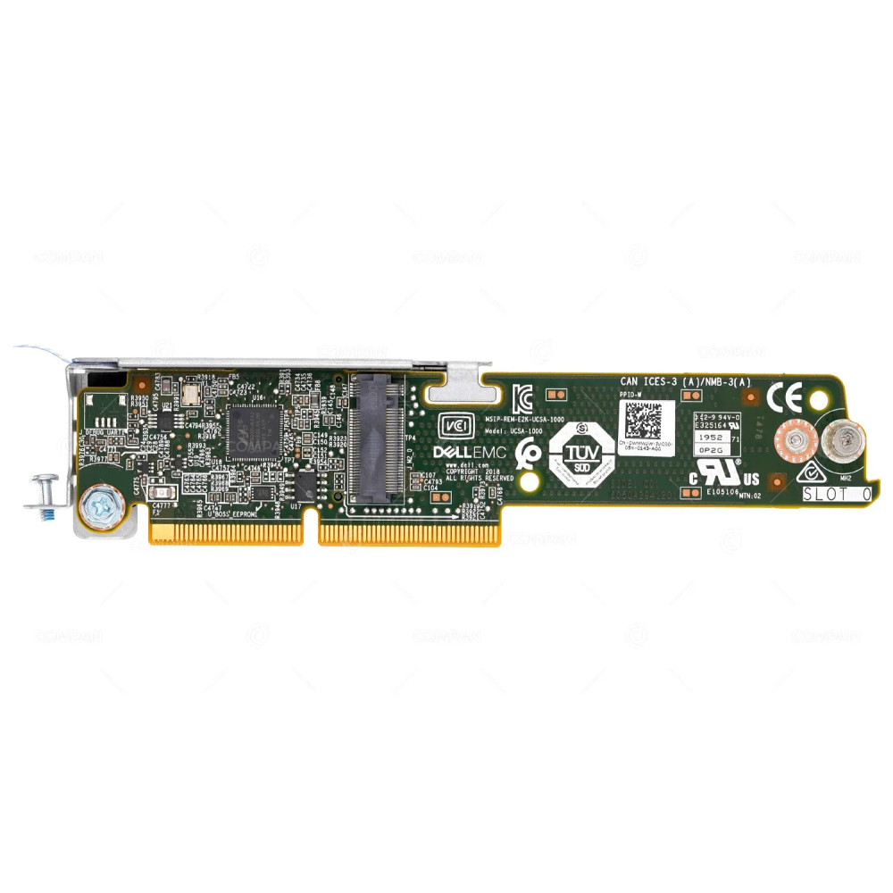 WMWJW  DELL DUAL M.2 2280 NVME PCI-E SSD CONTROLER FOR DELL POWEREDGE M640